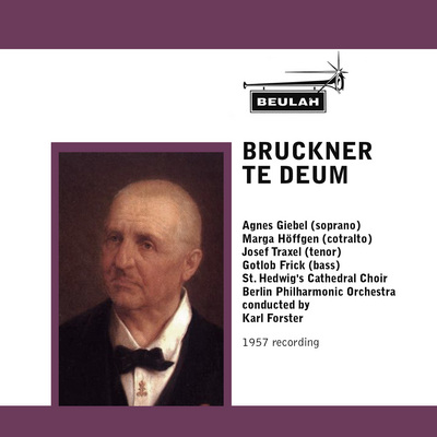 Product picture Bruckner Te  Deum  Karl Forster