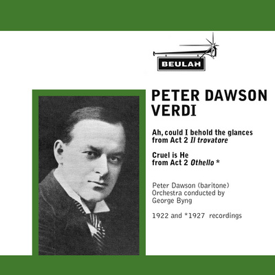 Product picture Peter Dawson sings Verdi