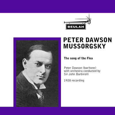 Product picture MUSSORGSKY The Song of the Flea Peter Dawson