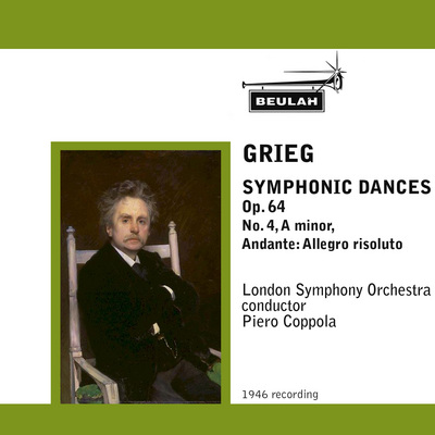 Product picture Grieg Symphonic Dance No 4 LSO Piero Coppola