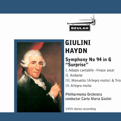 Product picture Haydn Symphony No 94 Surprise Giulini